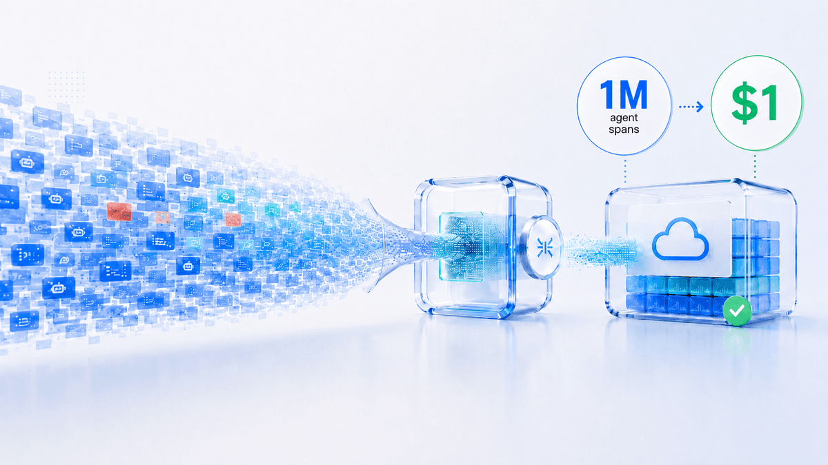 How we achieved $10/million agent spans